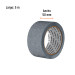 Rollo de 5 m cinta antiderrapante 50mm gris p/áreas húmedas