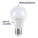 Pack 4 focos LED 9W (60W) A19, 6500K blanca fría, 800 lm