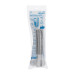 Céspol flexible de polietileno cromado, lavabo o fregadero