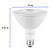 Foco LED 14 W tipo PAR38, 6500K blanca fría, VOLTECK