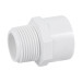Adaptador macho de PVC de 1", FOSET