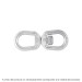 Destorcedor forjado de 1/4", FIERO