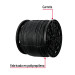 Kilo de cuerda negra de polipropileno 10 mm, carrete 20kg