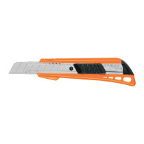 Cutter 18 mm reforzado de plástico con alma metálica, TRUPER