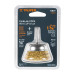 Carda de copa 1-3/4" alambre grueso para taladro, TRUPER
