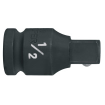Extensión de impacto con cuadro de 1/2", largo 2", TRUPER