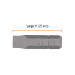 Estuche con 5 puntas planas de 1/4" largo 1", TRUPER EXPERT