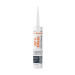 Sellador negro 100% silicón de 280 ml, TRUPER
