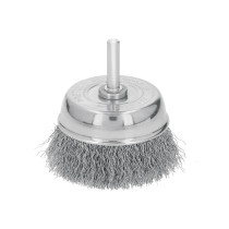 Carda de copa 2-3/4" alambre grueso para taladro, PRETUL