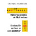 Flexómetro contra impactos 5 m cinta 19 mm grad. métrica
