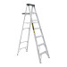 Escalera de tijera tipo III 6 escalones y bandeja, PRETUL