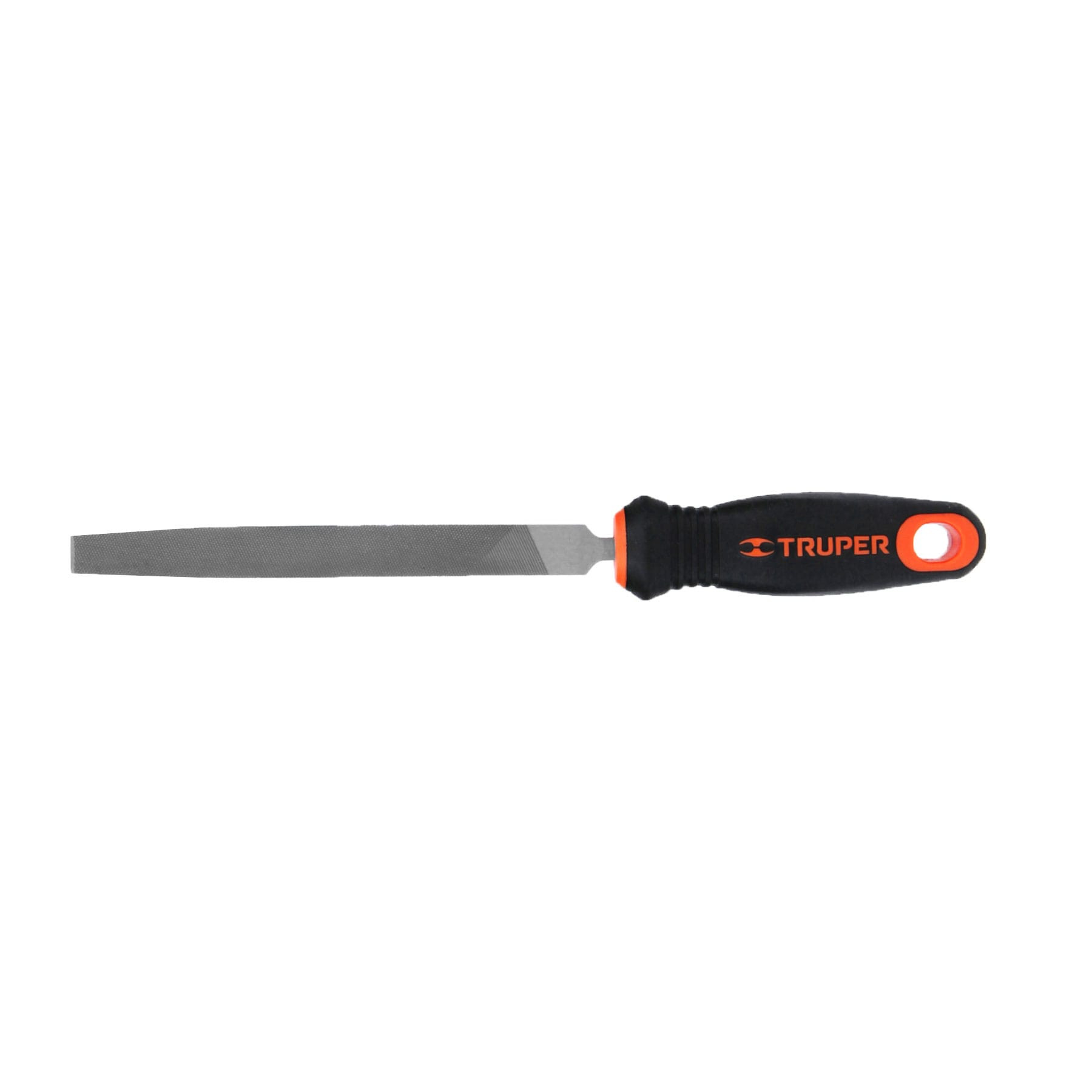 Lima plana bastarda 6" con mango Comfort Grip, TRUPER