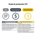 Linterna reflectora LED 260 lm, recargable, PRETUL