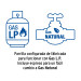Parrilla gas empotrable 90cm, 5 quem, acero inox, RIVIERA