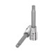 Dado punta larga bristol M10, cuadro 1/2", TRUPER