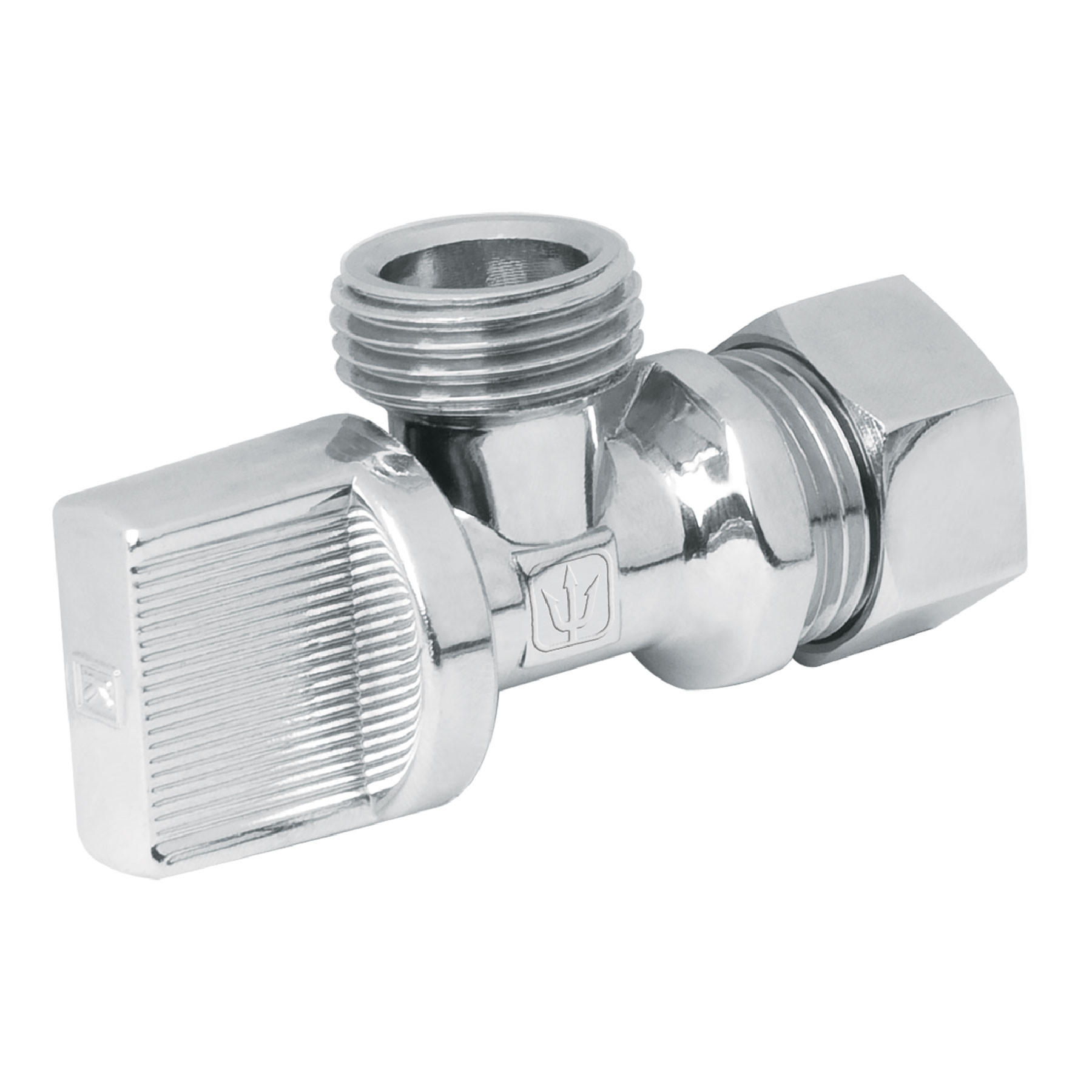 Llave angular 1/2", 1/4 de vuelta, barrilito, FOSET