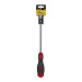 Desarmador plano 3/8" x 8" mango Comfort Grip, PRETUL