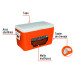 Hielera de 46 L, TRUPER