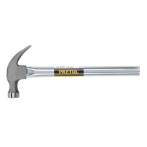 Martillo uña curva 16 oz, mango tubular, PRETUL