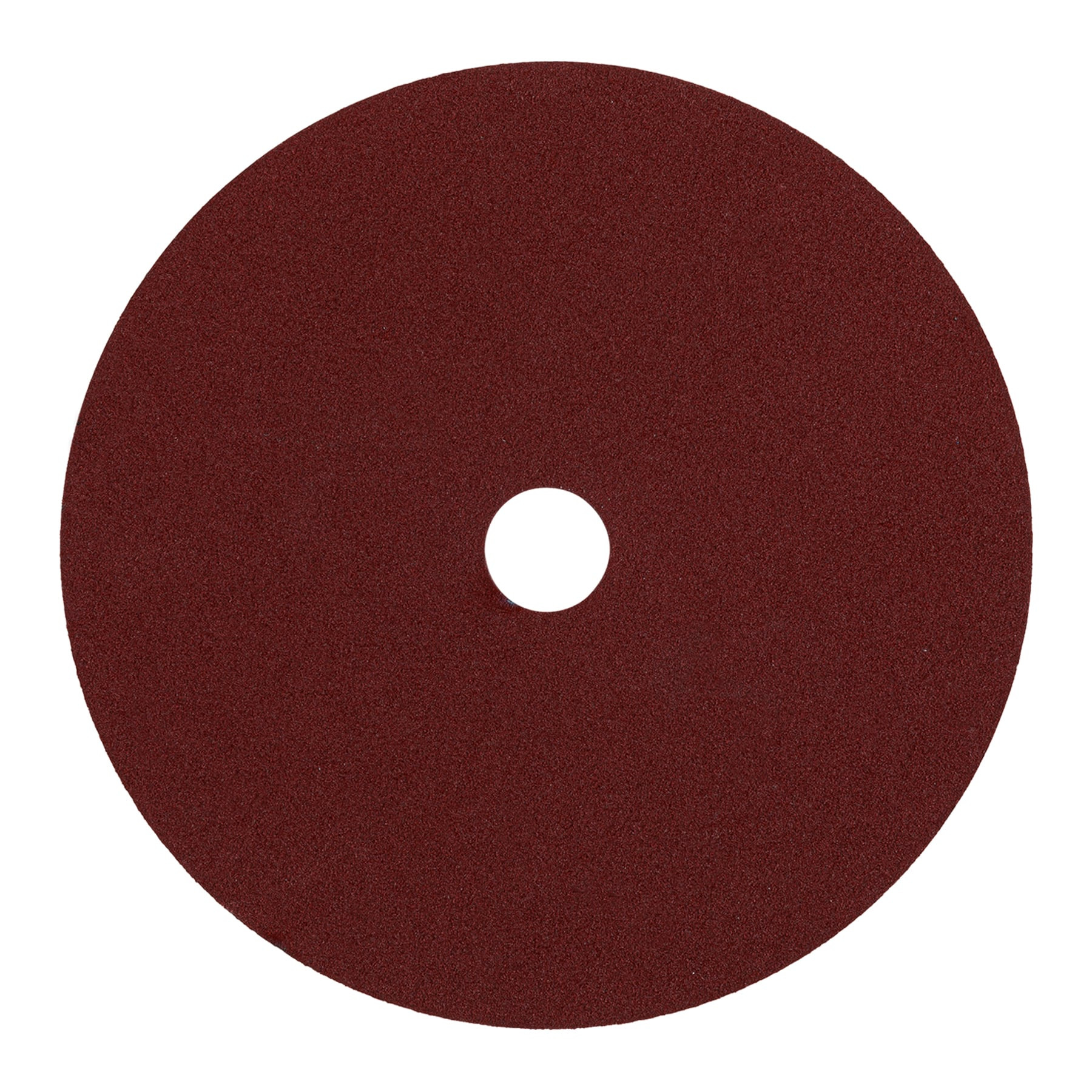 Disco de lija de 7" con respaldo de fibra, grano 80, TRUPER