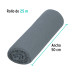 Rollo de 25 m de franela gris de algodón, KLINTEK