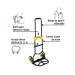 Diablo de carga, plegable de acero, 60 kg, PRETUL