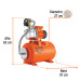 Equipo hidroneumático 24L, jet inoxidable 1/2 HP, TRUPER