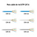 Plug RJ45 CAT6, Bolsa con 20 piezas, VOLTECK
