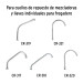 Aireador conexión hembra para cuello de mezcladora, FOSET