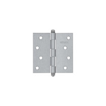 Bisagra cuadrada 4", satinado, cabeza redonda, HERMEX