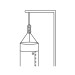 Destorcedor metálico de 3/16", FIERO