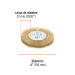 Carda circular 4" alambre fino para taladro, TRUPER