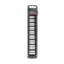 Juego de 9 dados cuadro 3/8" std, TRUPER