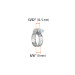 Bolsa c/4 mini abrazaderas sin fin 6, 1/2 - 3/4", TRUPER