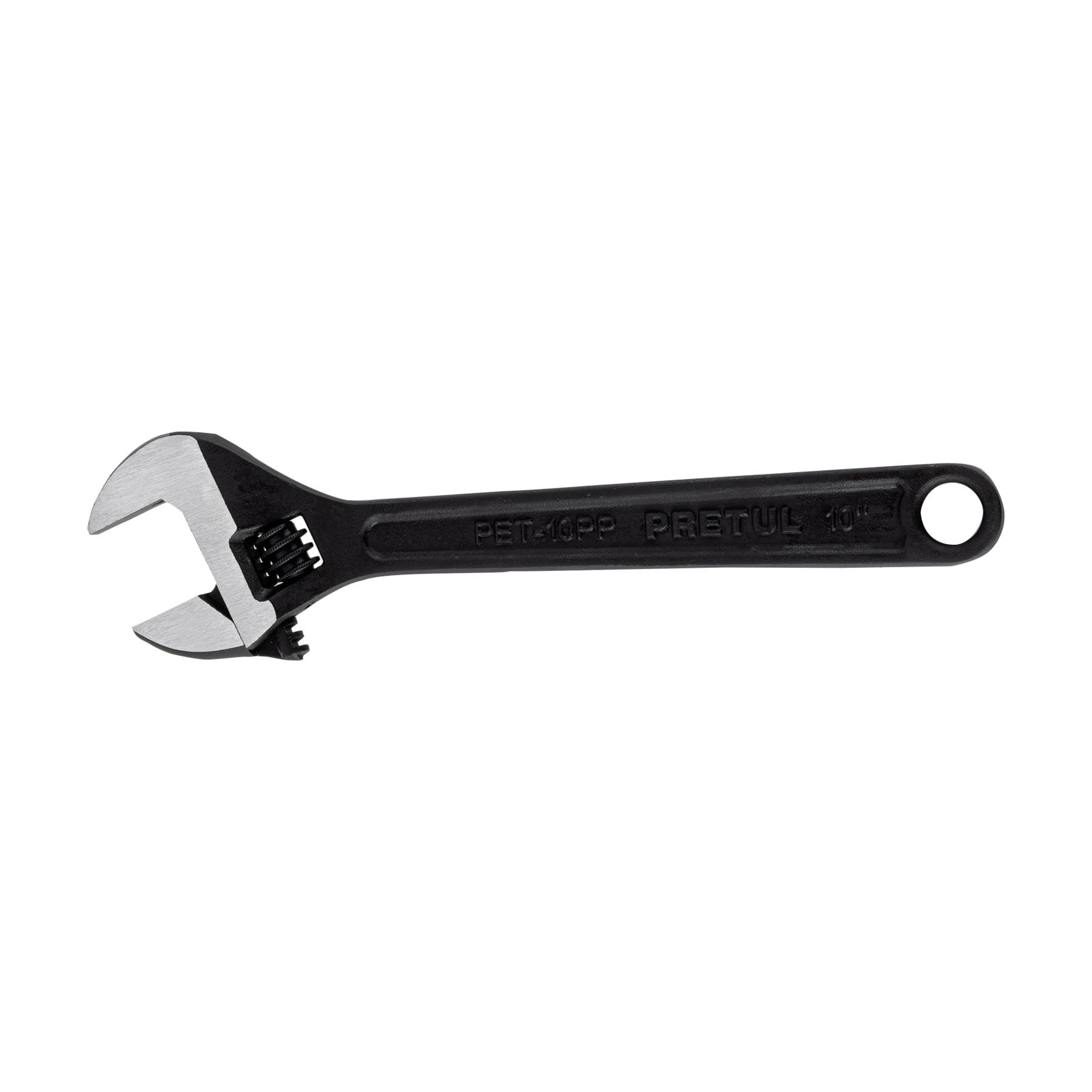Llave ajustable (perico) 10" pavonada, PRETUL