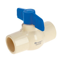 Válvula de esfera de CPVC de 1", FOSET
