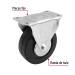 Rodaja hule 6", placa fija con balero, carga 150 kg, FIERO