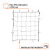 Red de carga de 1 m x 1 m para porta equipaje, TRUPER