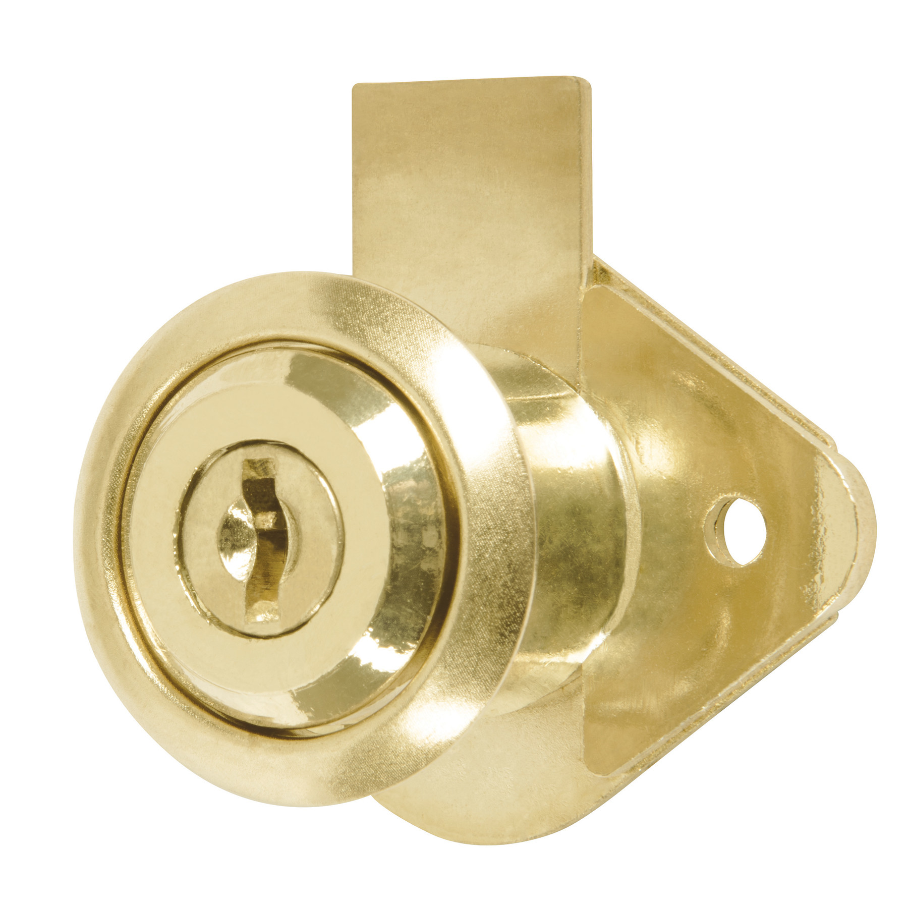 Cerradura para mueble, modelo 21, latón, HERMEX BASIC