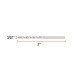 Broca HSS 3/32" Trusilver para metal, Truper