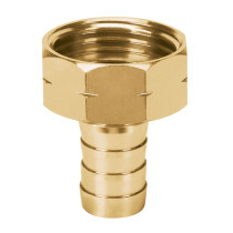 Conector 1/2" hembra de aluminio, TRUPER