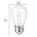 Foco LED 1 W sin filamento, S14, 2200K ambar, E26, VOLTECK