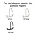 Bolsa con 2 cartuchos cerámicos p/mezcladoras, FOSET