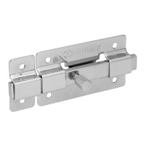 Pasador de barra plana 3" acabado cromo, HERMEX