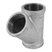 Yee sencilla 2" acero galvanizado, FOSET