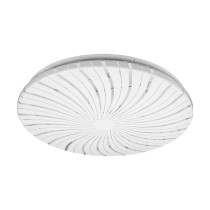 Luminario LED plafón decorativo 18W 6500K, espiral, BASIC