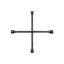 Llave de cruz 14", acabado negro mate, PRETUL