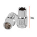 Dado de 12 mm, 6 puntas, cuadro 1/2", TRUPER
