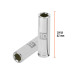 Dado largo de 10 mm, 6 puntas, cuadro 3/8", TRUPER