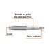 Machuelo semicónico 1/8" x 40 cuerda gruesa, TRUPER